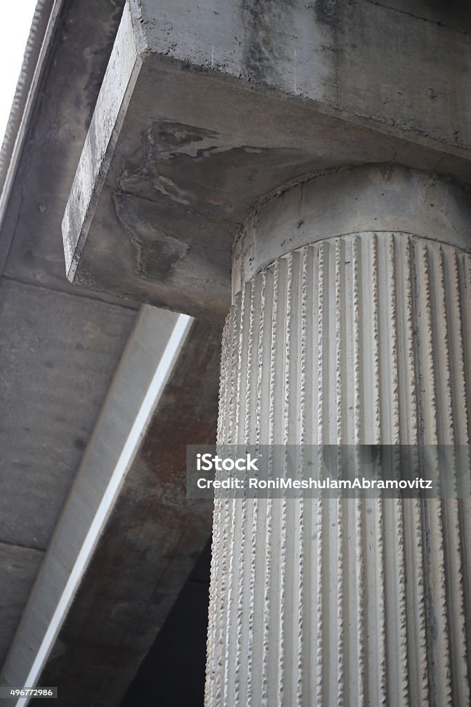 Cement Texture Column Concrete Column Stock Photo - Download Image Now - 2015, 20th Century ...