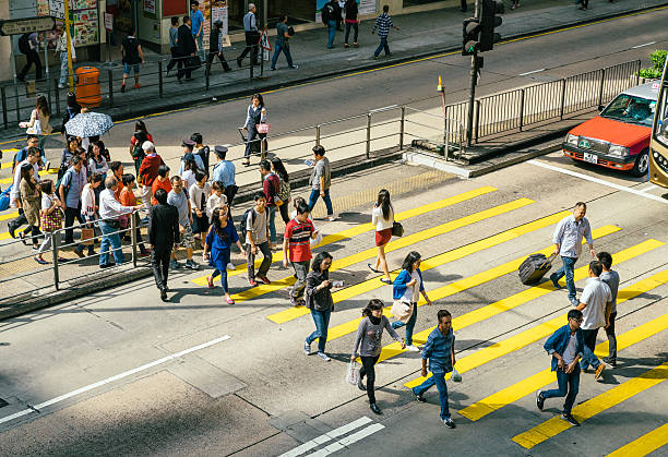 istock People Rush in  Hong Kong 496773058