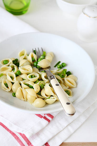 istock pasta with roasted green peas 496776878