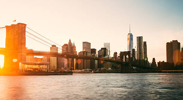 istock Brooklyn Bridge and Manhattan Skyline 496789000