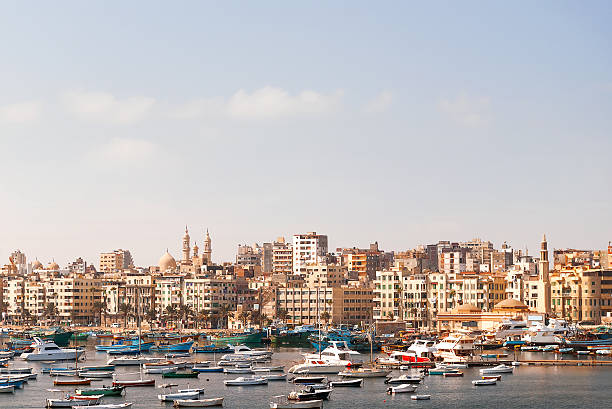 istock Panorama view of Alexandria, Egypt. 496790436