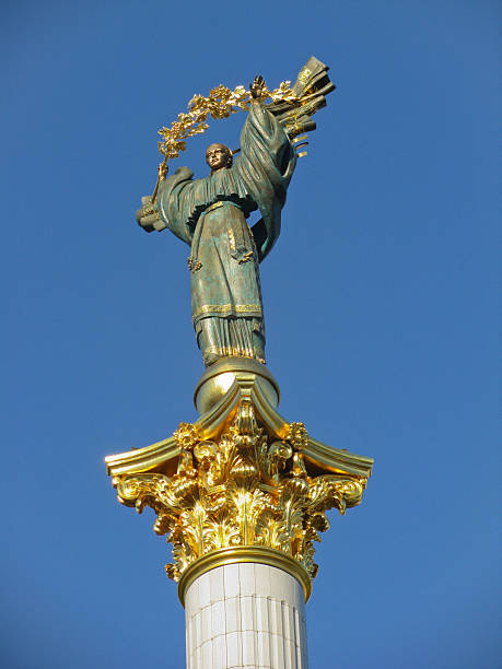 istock Independence Column on Independence Square in Kyiv, Ukraine 496792014