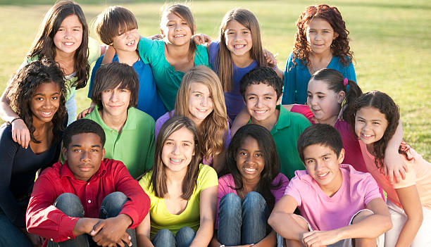 istock Large Group of Kids at the Park 496793218