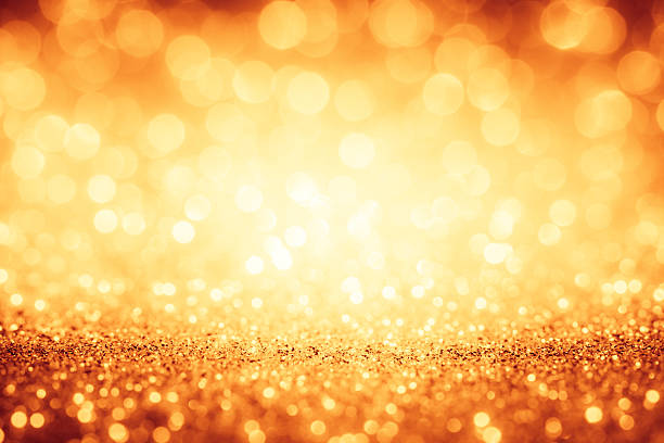 istock Golden glitter defocused lights christmas abstract background 496793810