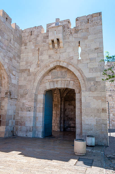 Jaffa Gate to Jerusalem Old Town in Israel