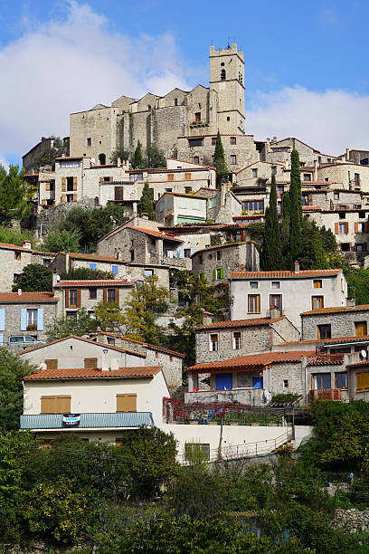 istock village of Eus 496796376