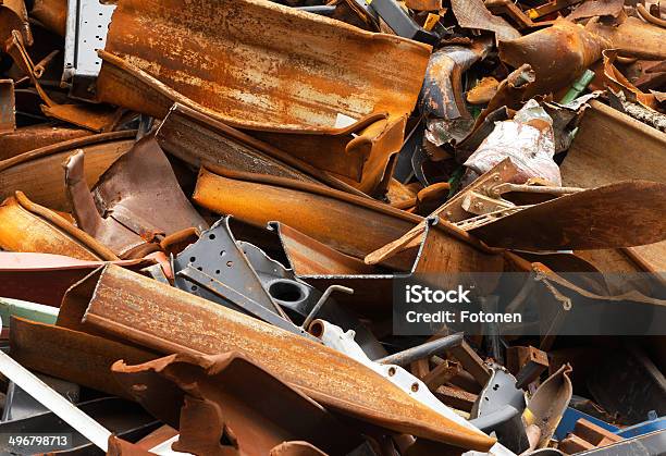 Rusty Scrap Metal Stock Photo - Download Image Now - Abstract, Aging Process, Backgrounds