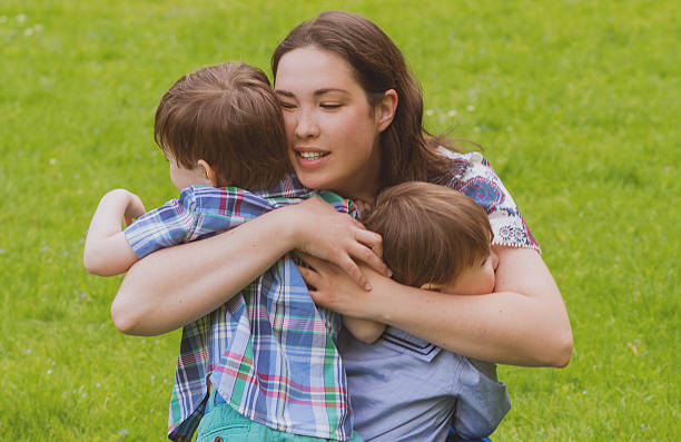 istock mother with son outdoor 496799128