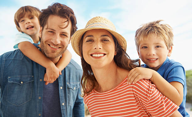 istock Family fun time in the sun 496799381