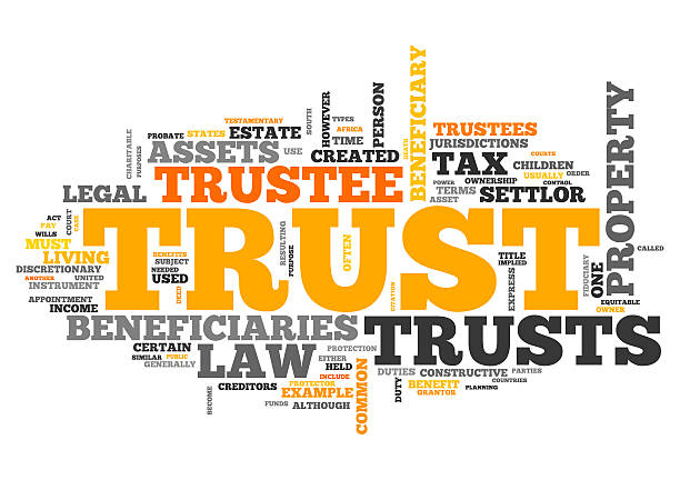 Wordcloud Trust Wordcloud with Trust related tags mansion stock illustrations