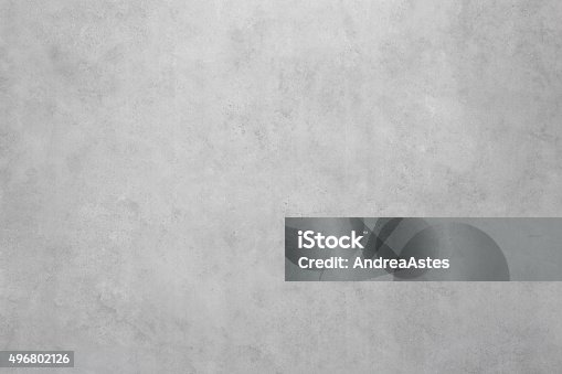 istock Gray concrete smooth wall texture background 496802126