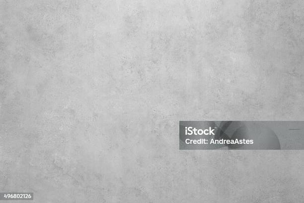 Gray Concrete Smooth Wall Texture Background Stock Photo - Download Image Now - Concrete, Textured, Textured Effect