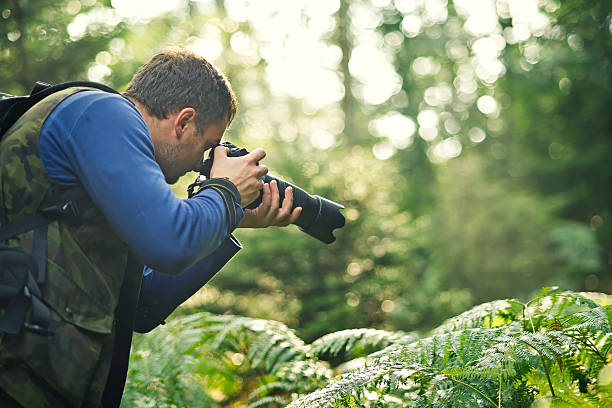 istock Photographer in the forest 496804062