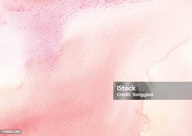 Red Pink Tones Watercolor Background Stock Illustration - Download Image Now - Watercolor Painting, Backgrounds, Pink Color