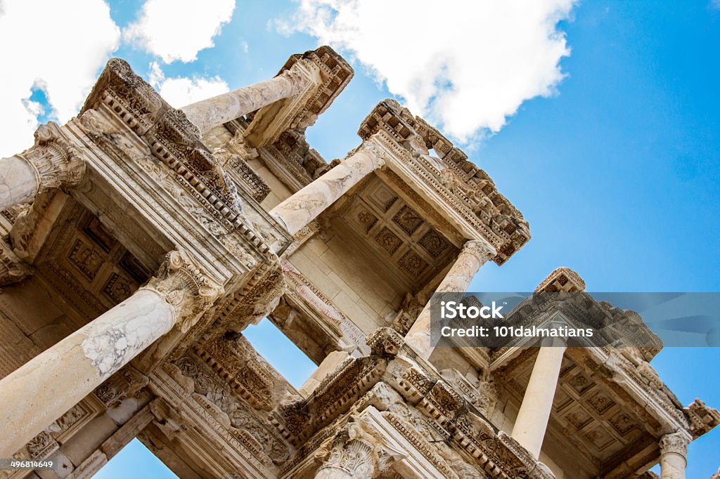 Ephesus Turkey Celsus library in Ephesus Anatolia Stock Photo