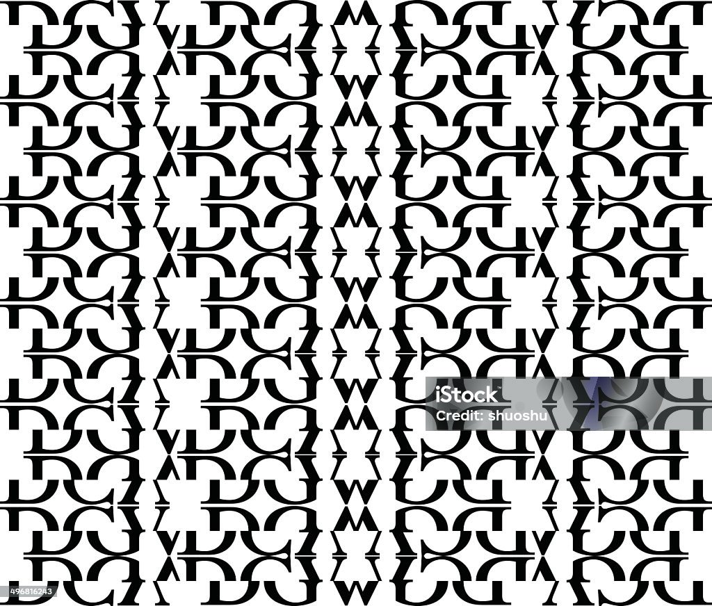 Abstrato preto e branco de fundo de forma de curva - Royalty-free Abstrato arte vetorial