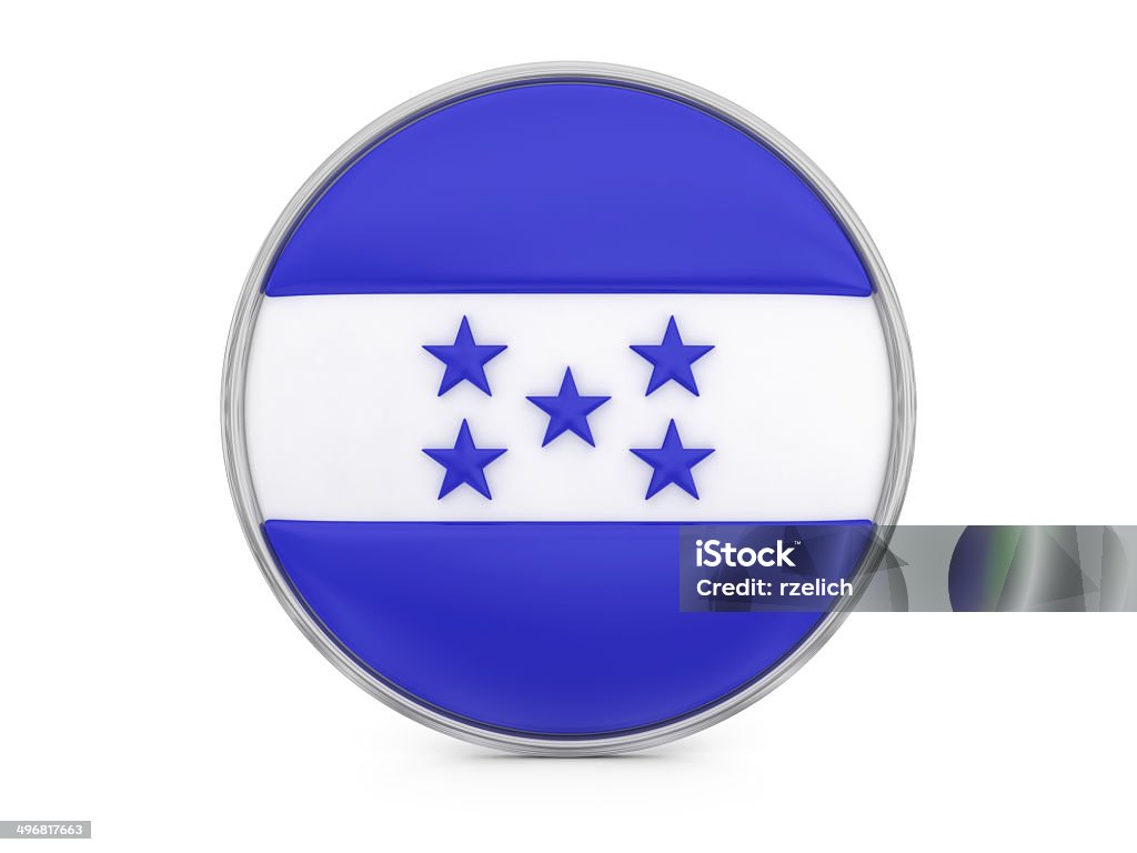 Flaga Hondurasu - Zbiór zdjęć royalty-free (Ameryka)