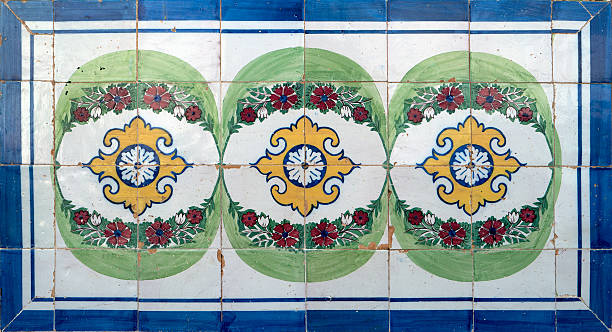 istock Traditional Portuguese glazed tiles 496818604