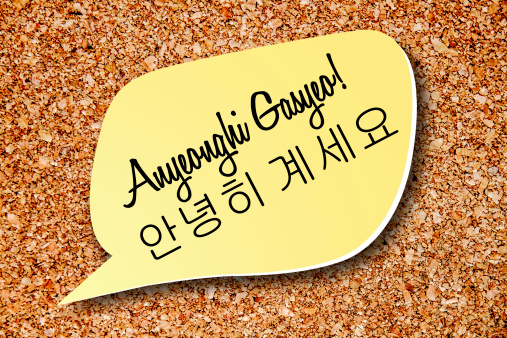 Say Goodbye in Korean - Anyeonghi Gasyeo!