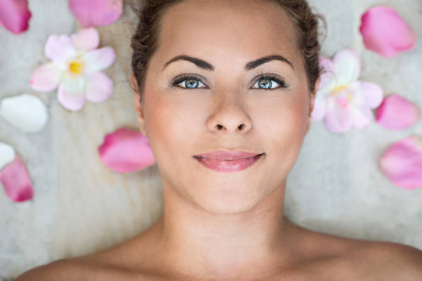 istock Beautiful woman at the spa 496823342