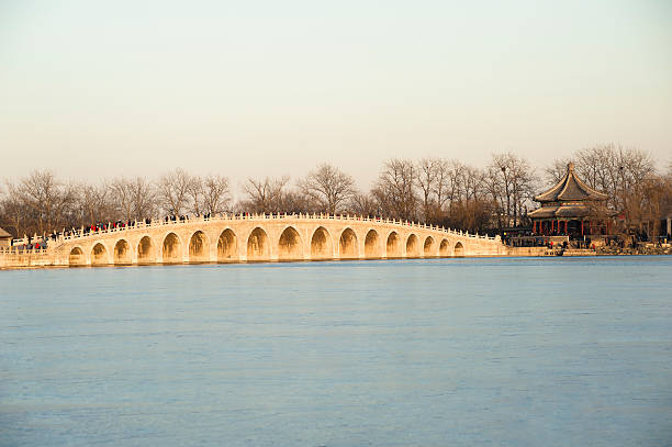 istock Seventeen Hole Bridge in Summer Palace 496826720