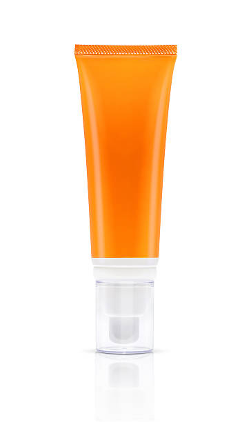istock blank packaging cosmetic sunscreen tube isolated on white background 496827100