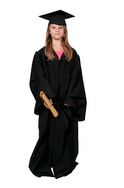 istock Little Girl Graduate 496827462