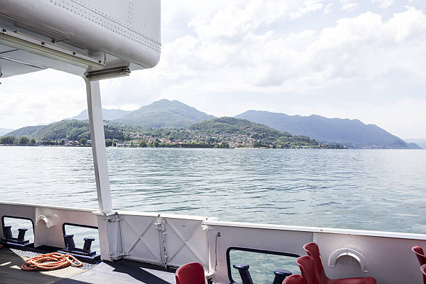 istock Passenger Ferry on Lake Maggiore 496830917