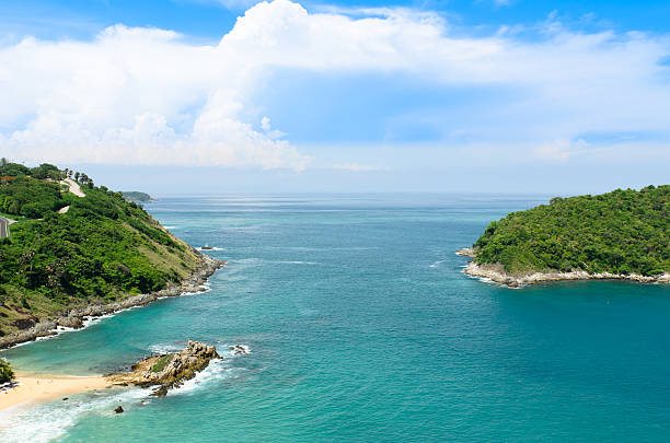 istock View of islands with blue sky in thailand 496831209