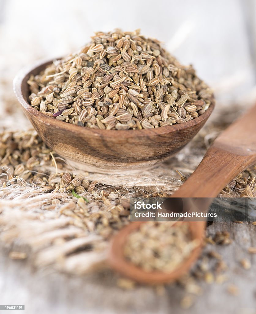 Dried Anissed Portion of dried Anissed (detailed close-up shot) Anise Stock Photo