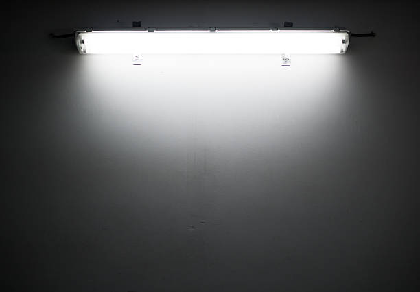 istock Fluorescent light tube on the wall 496832501