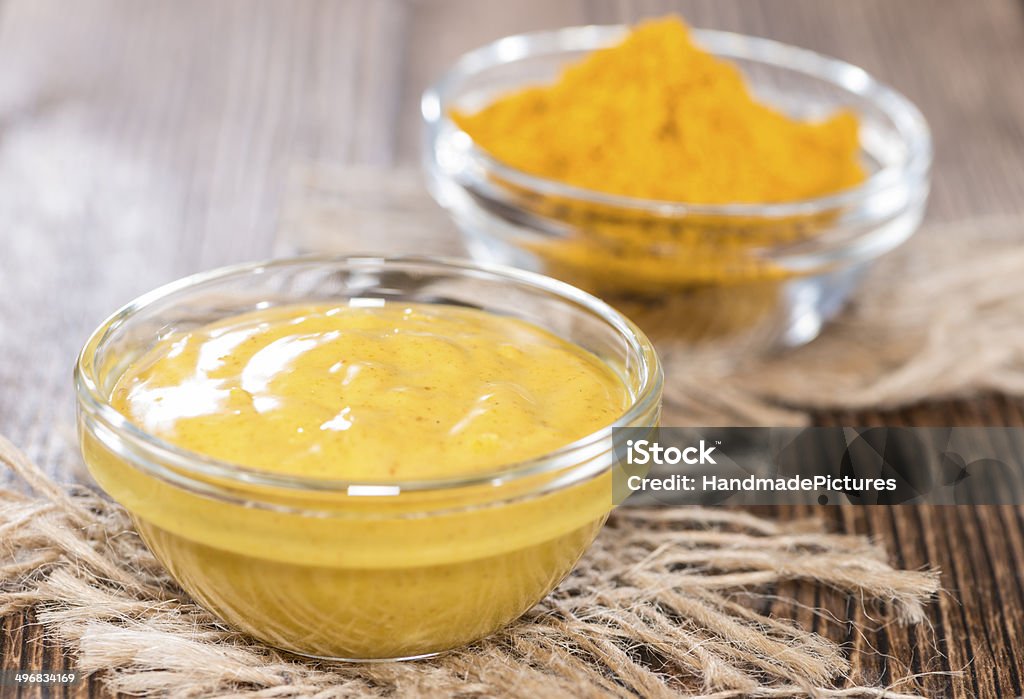 Homemade Curry Sauce Homemade Curry Sauce in a small bowl in vintage background Asia Stock Photo