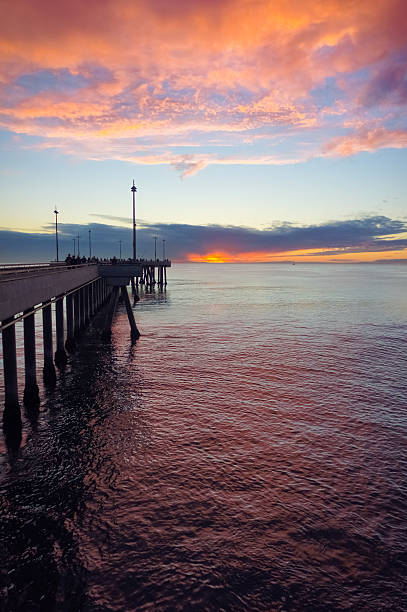 istock Venice Pier in Purple 496837045