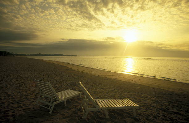 A beach in Nusa Dua in the south of the island of Bali in Indonesia in South East Asia.