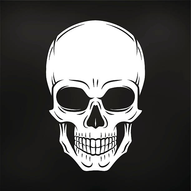 8,400+ Black And White Skull Stock Photos, Pictures & Royalty-Free Images -  iStock | Black and white photography, Black and white abstract, Black and  white shadow