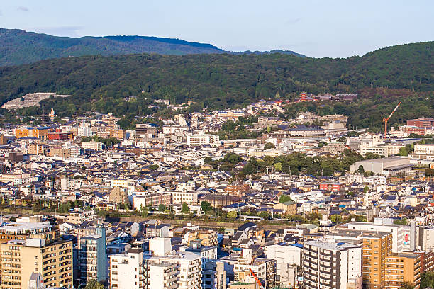istock Cityscape of Kyoto, Japan 496851380