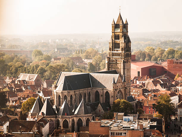 istock Saint Saviour's Cathedral in Bruges 496851748