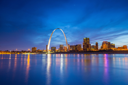 El centro de la ciudad de St. Louis photo