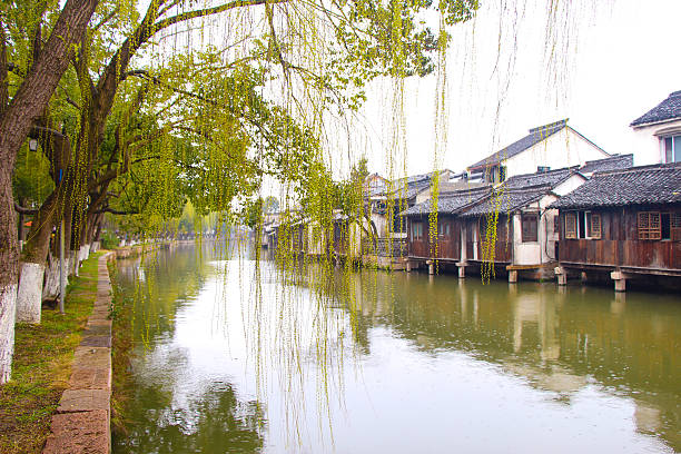 istock Beautiful Chinese water town 496854807