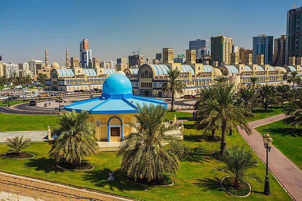 istock Sharjah - third largest and most populous city in UAE 496855959