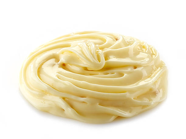 istock Curl of mayonnaise or cream cheese 496856383