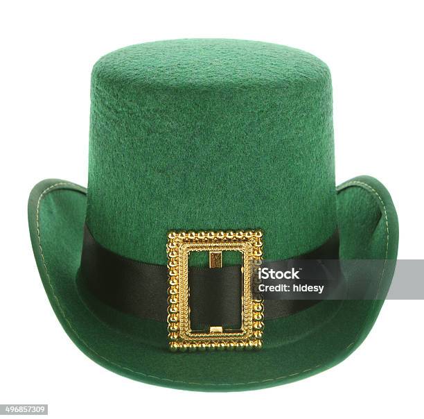 Cheeky Green Leprechaun Hat Stock Photo - Download Image Now - Leprechaun, Hat, St. Patrick's Day