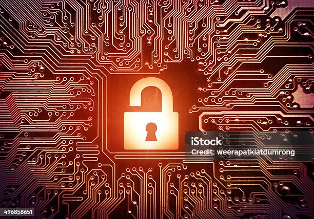 Hacking Computer System Stock Photo - Download Image Now - Internet, Risk, Threats