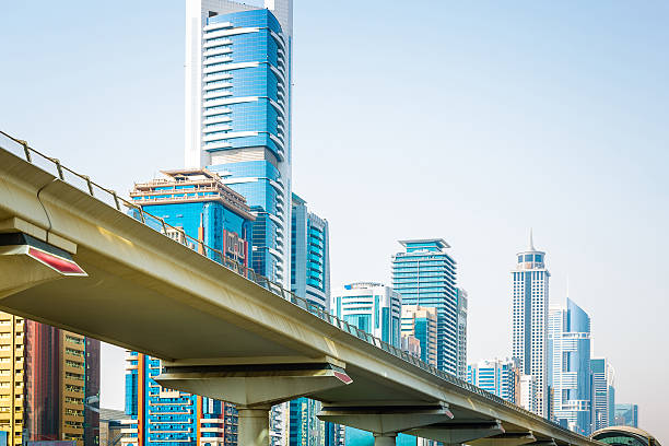istock Modern skycrapers in Dubai, United Arab Emirates 496859123