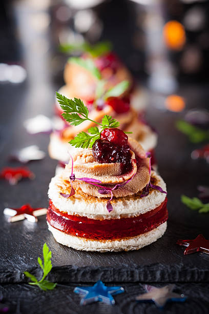 istock Foie gras and cranberry chutney 496859228