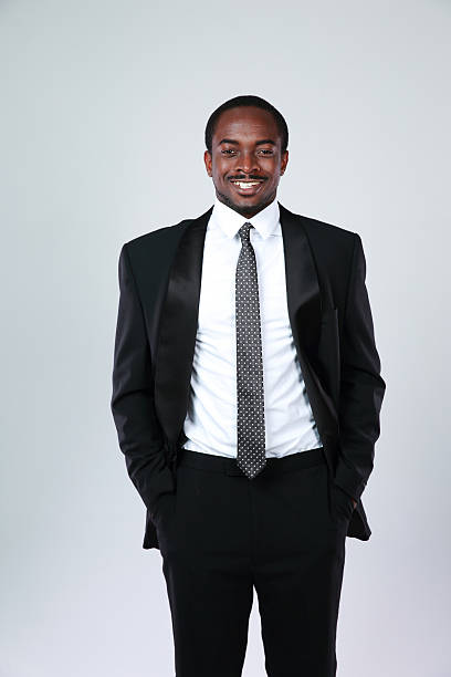 istock Happy young smiling relaxed businessman 496859291