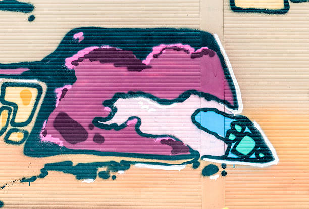 istock Beautiful street art graffiti. Abstract creative drawing fashion 496859613