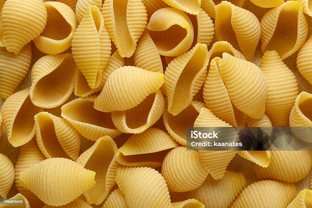 Textured Shell Pasta Shell Pasta Conchiglioni Stock Photo - Download Image Now - Pasta ...