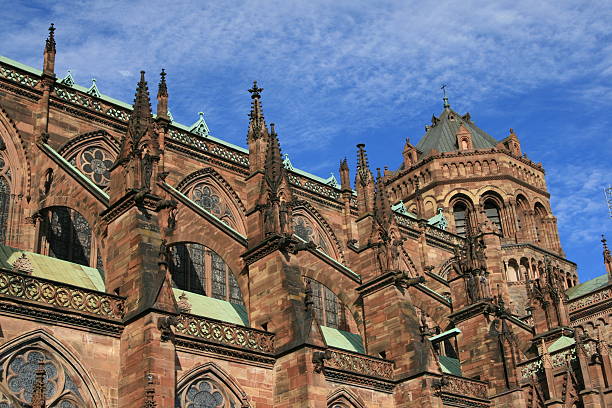 Strasbourg Cathedral or the Cathedral of Our Lady of Strasbourg is a Roman Catholic cathedral in Strasbourg, Alsace, France.