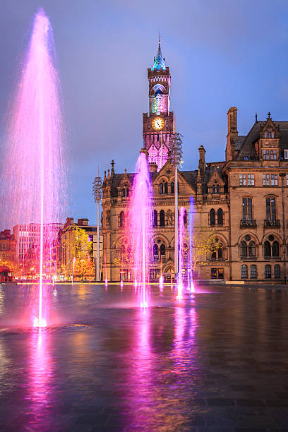 istock Bradford City Hall at night 496878658